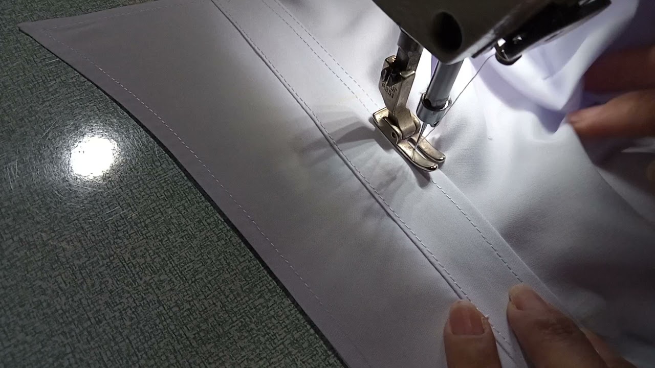 Hướng Dẫn Vô Bâu Áo Sơ Mi Nữ