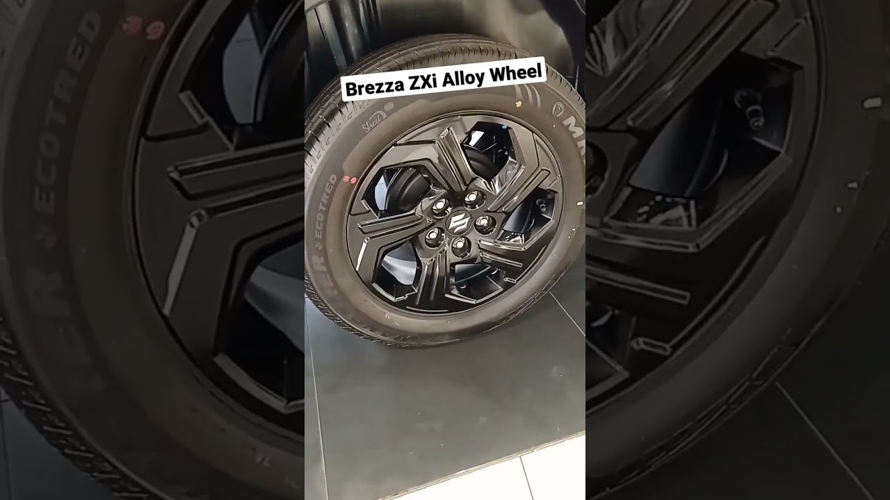 Brezza Zxi alloys 🔥#shorts #brezza2022