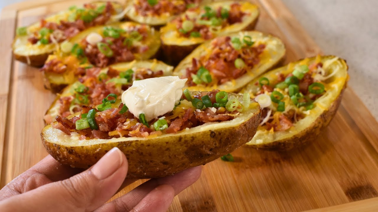 Delicious Potato Skins Recipe - How to Make Potato Skins From Scratch