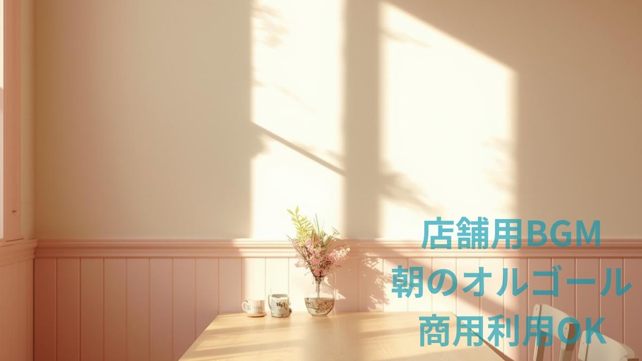 店舗用BGM｜朝のやさしいオルゴール｜商用利用OK｜カフェ・ケーキ屋向け【30分】