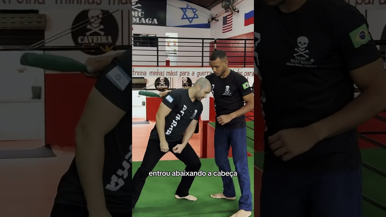 Como se defender de um bast&atilde;o | Krav Maga Caveira