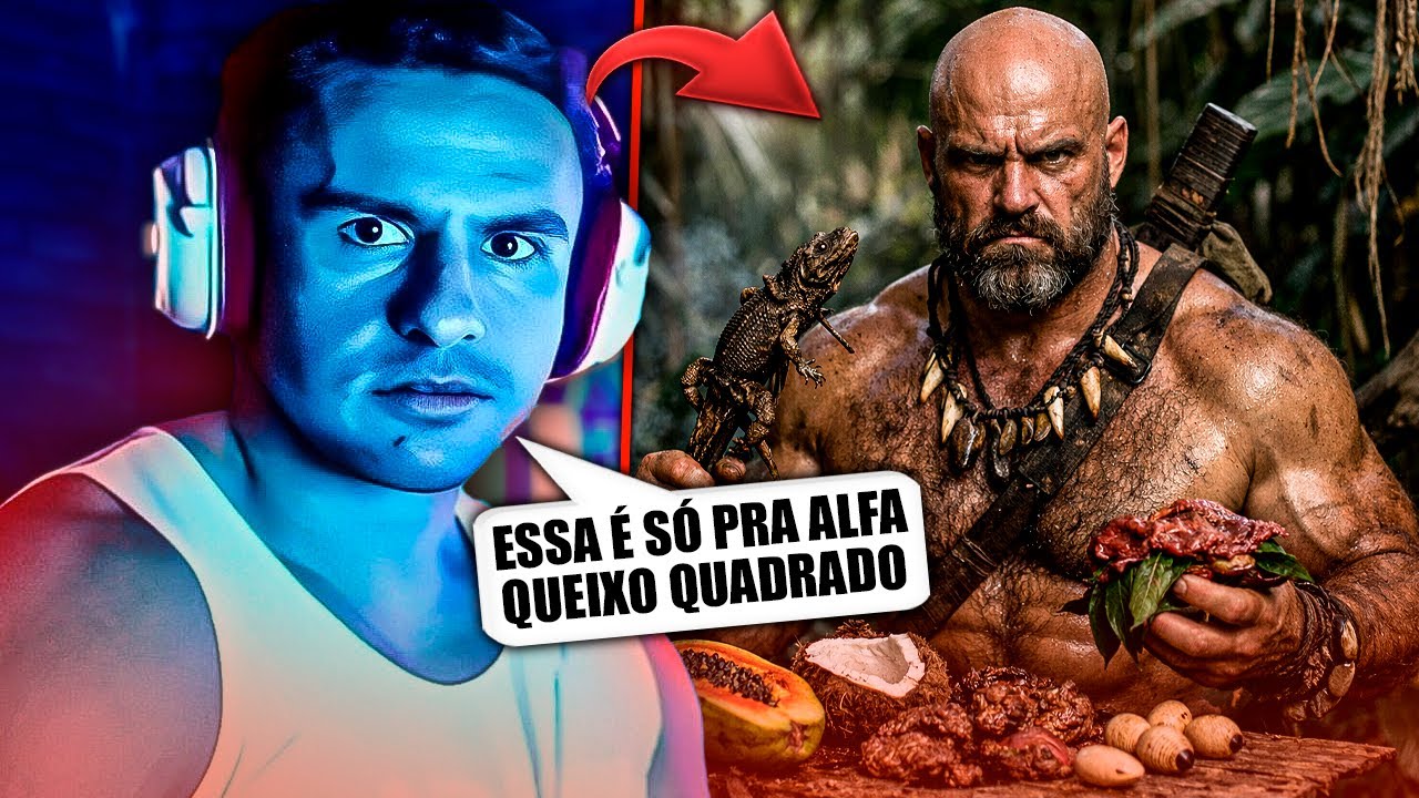XANDÃO ENSINA COMO FAZER A DIETA DA SELVA (ISSO VAI MUDAR SUA VIDA)