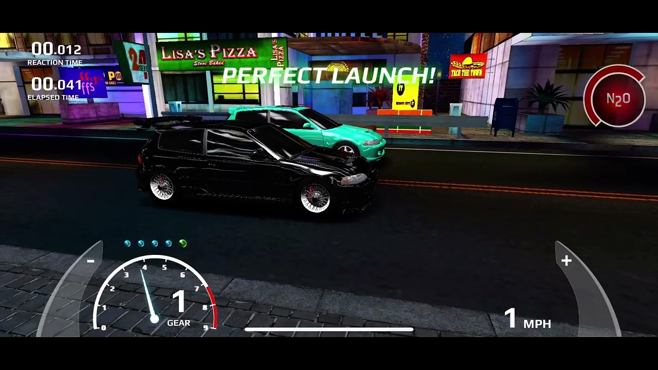 Rush racing 2 civic pink