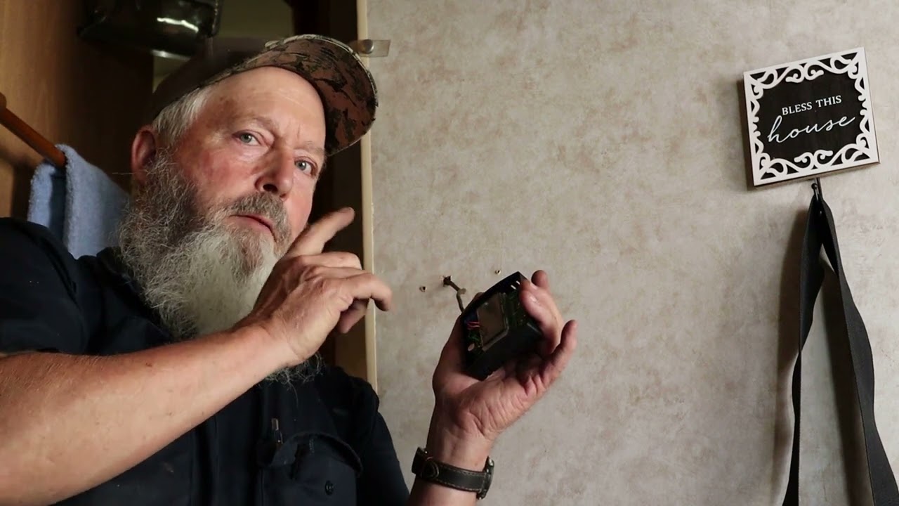 Changing Dometic AC From Analog Control To Digital And Micro- Air Thermostat Installation