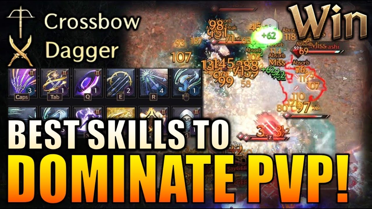 Throne and Liberty - The Best PvP Skills, Specs & Rotation for Crossbow & Dagger!