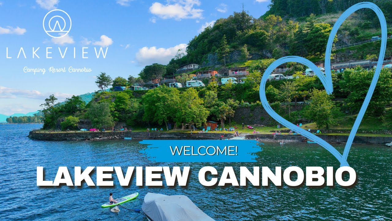 Welcome@Lakeview Cannobio! Camping, Ferienwohnung, Mobilehome mit Seeblick in Cannobio Lago Maggiore