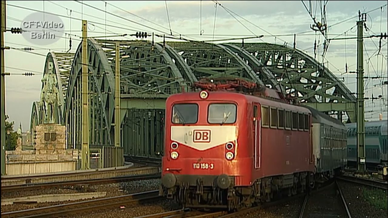 Nadelöhr Hohenzollernbrücke in Köln