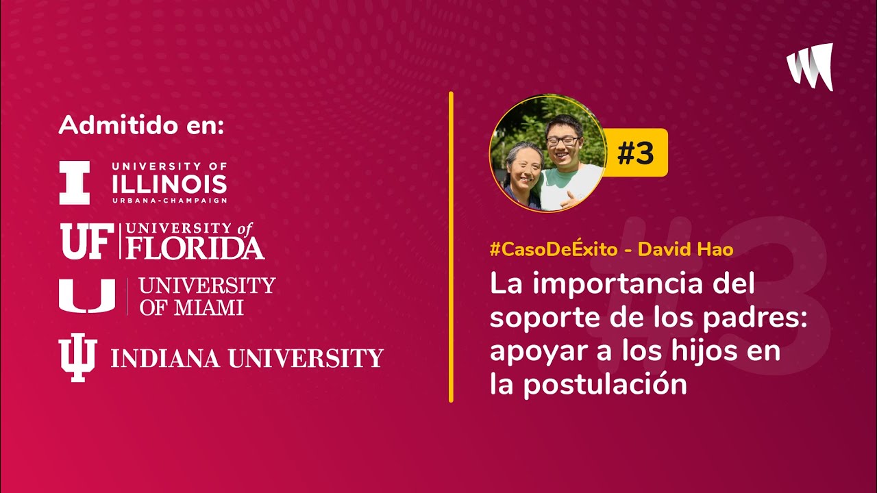 #CasoDeÉxito 🌟 | La importancia del soporte de los padres: apoyar a los hijos en la postulación