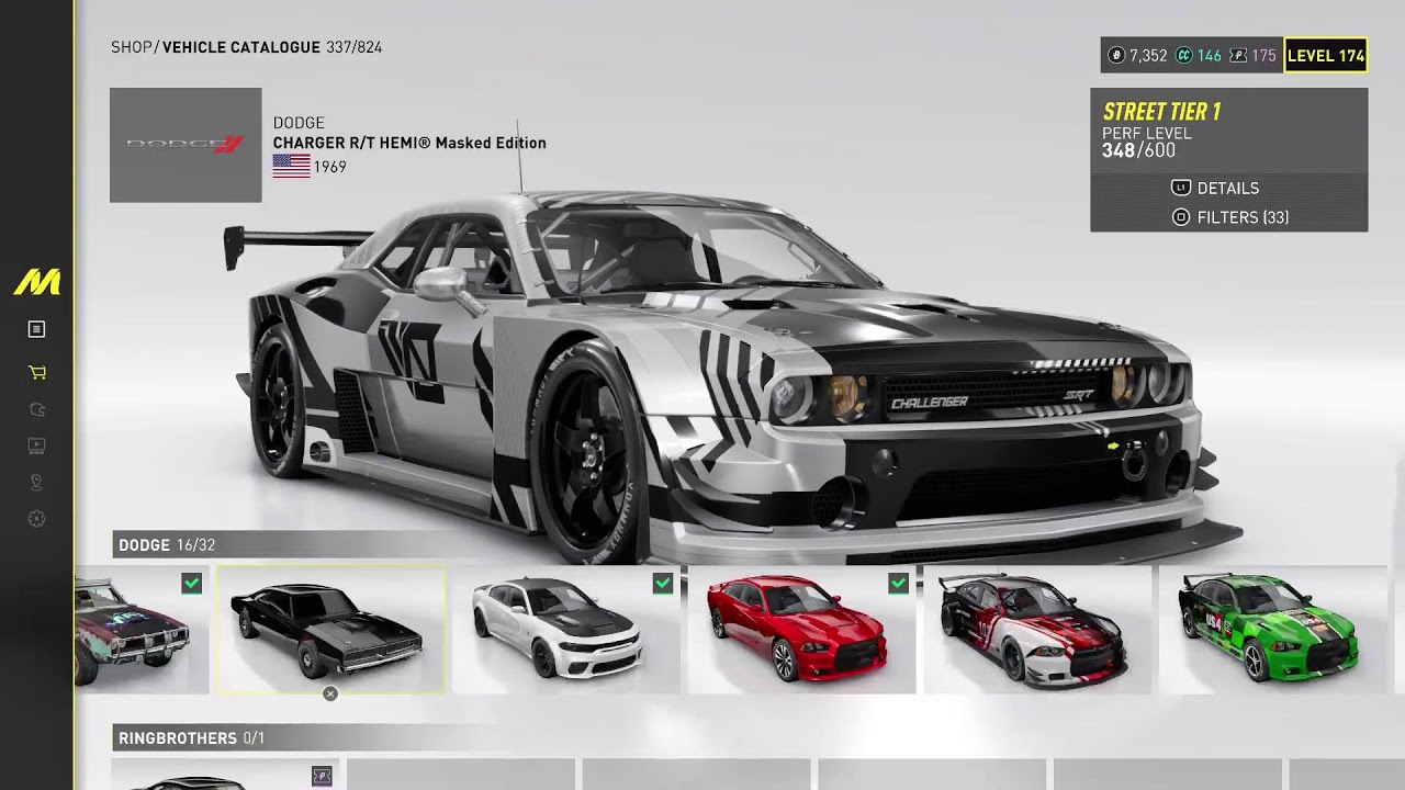 Nascars in the crew motorfest!!