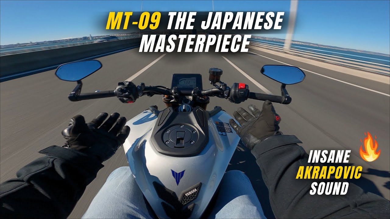 YAMAHA MT-09 2025 | THE JAPANESE MASTERPIECE 🔥 | FULL AKRAPOVIC SOUND [4K POV]