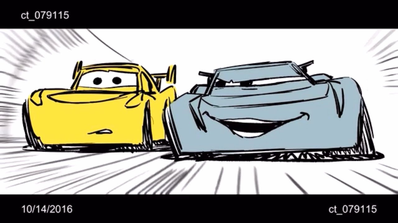Cars 3 Extended Scene - Florida Finish