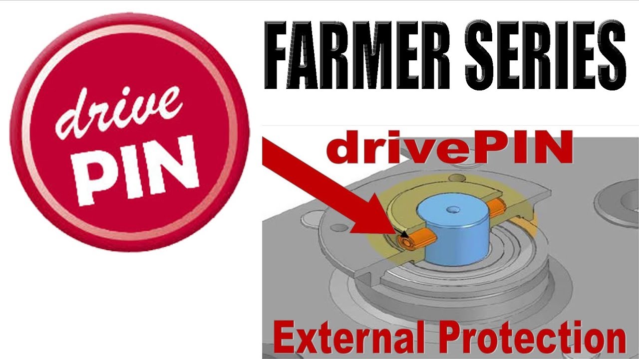 Massey Ferguson Farmer DM Series Discmower: drivePIN Protection