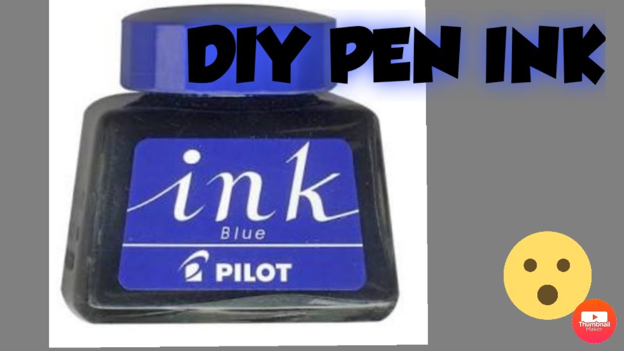 Easy way to make ink at home for pens || Art & Craft with Aroma 🌺