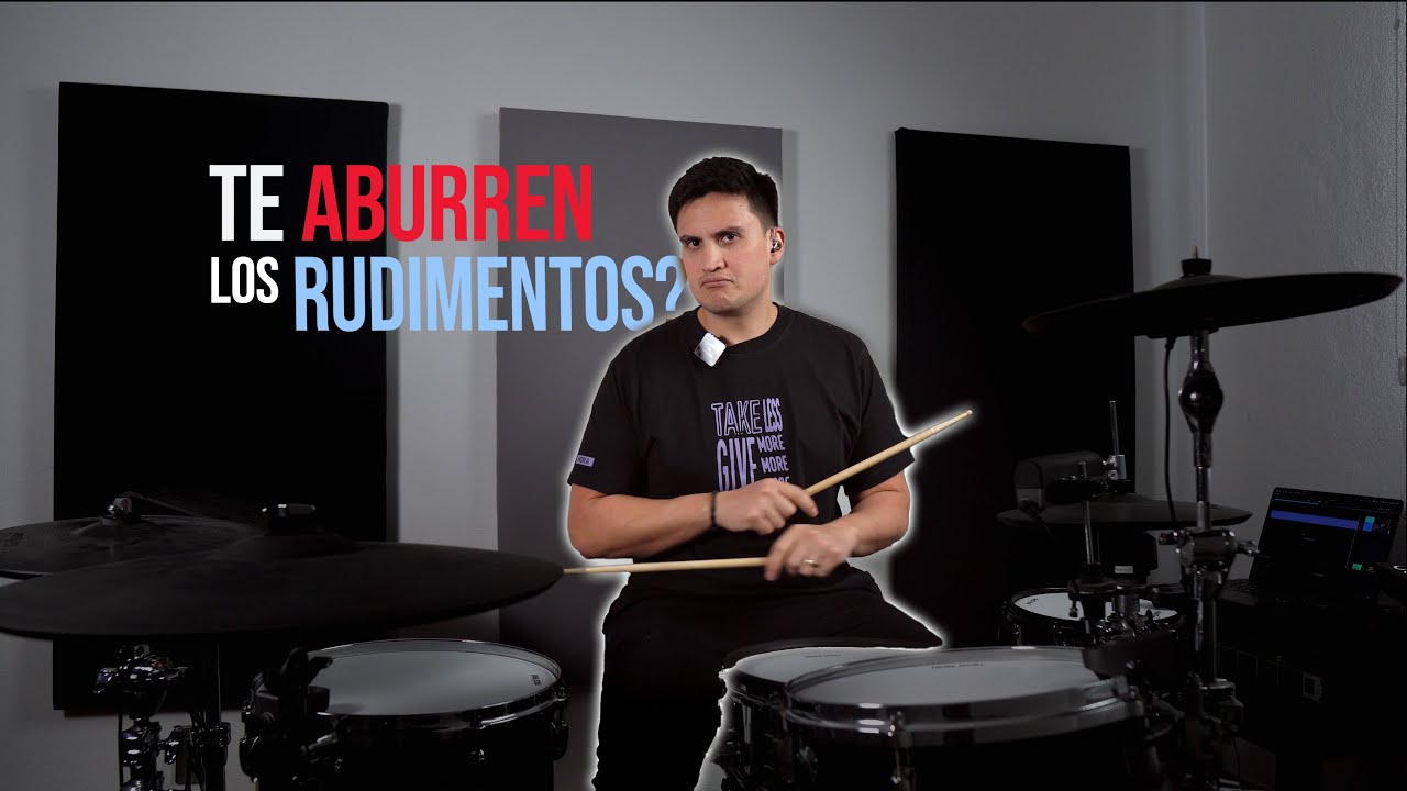 Diviértete de esta forma practicando tus rudimentos