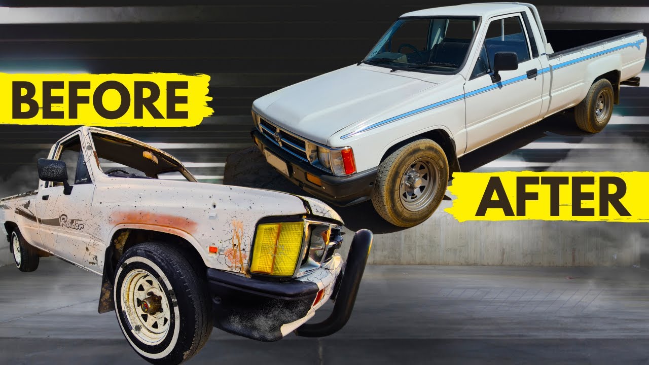 Классический Toyota Hilux: американские горки эмоций — проект реставрации