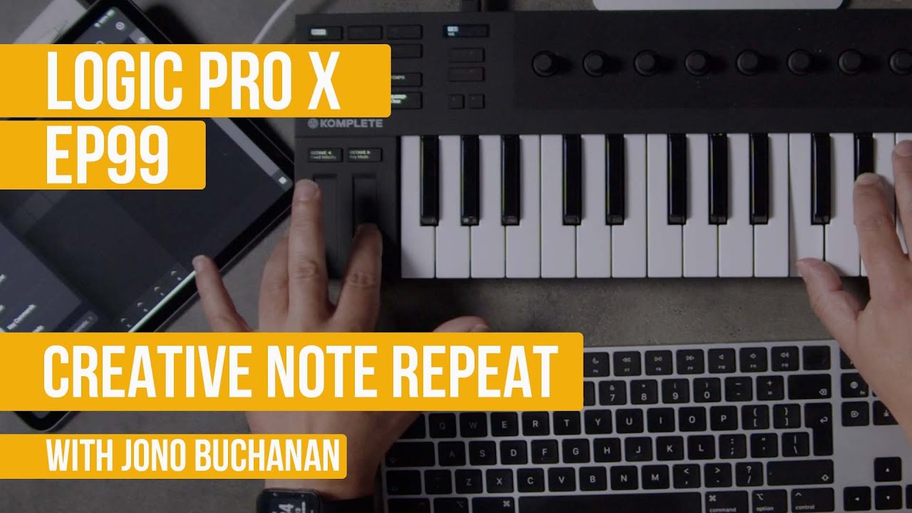 LOGIC PRO X - Creative Note Repeat
