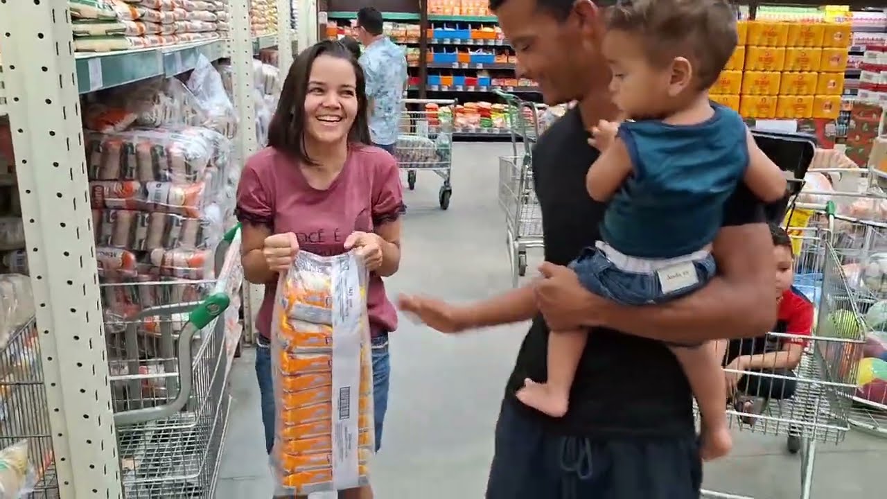 PRIMEIRA VEZ NO ATACADÃO/COMPRAS PRA LEVAR DO NORDESTE PRA MATO GROSSO+loja de 6,almoço e muito +