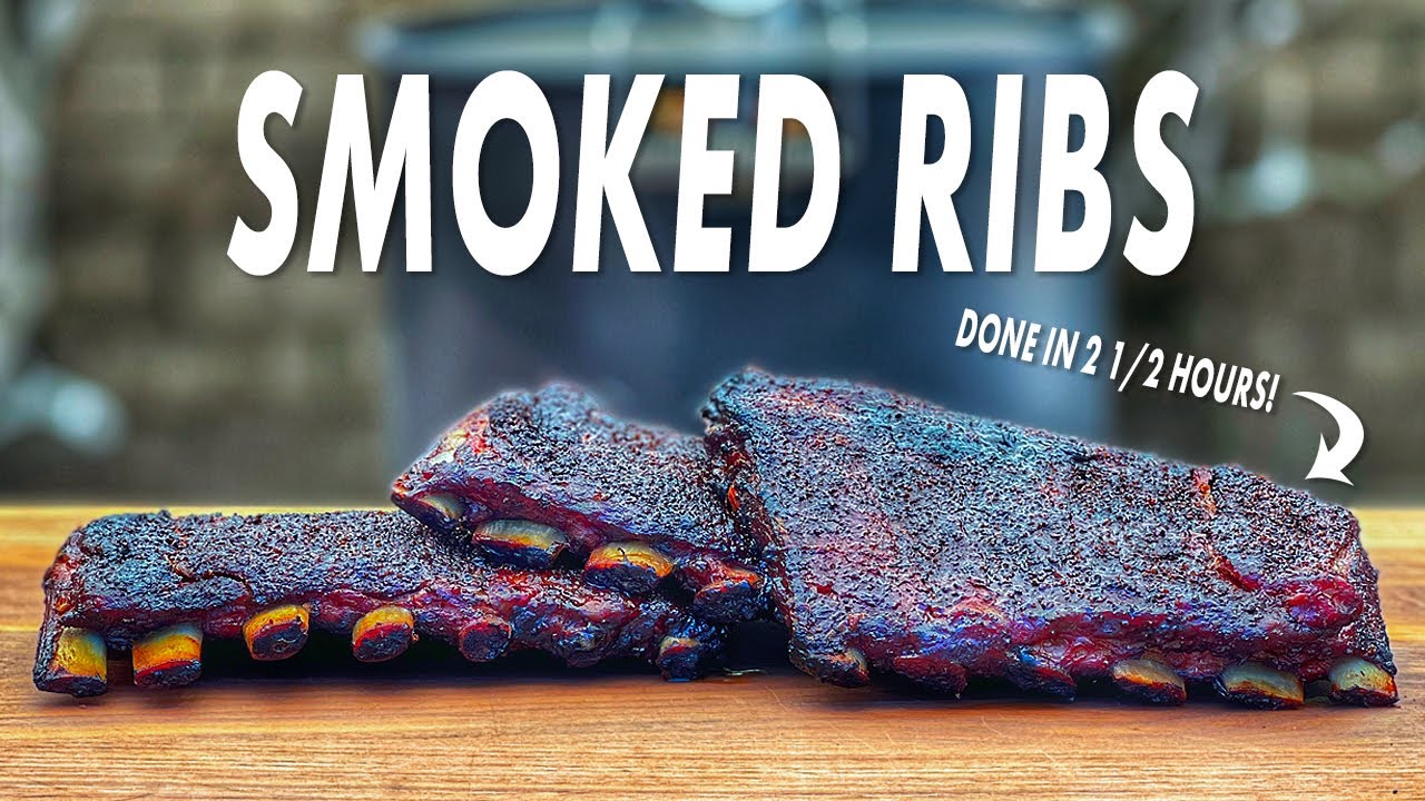 Smoked Ribs On The Hunsaker Vortex Drum Smoker - How I Hang Ribs For Smoking
