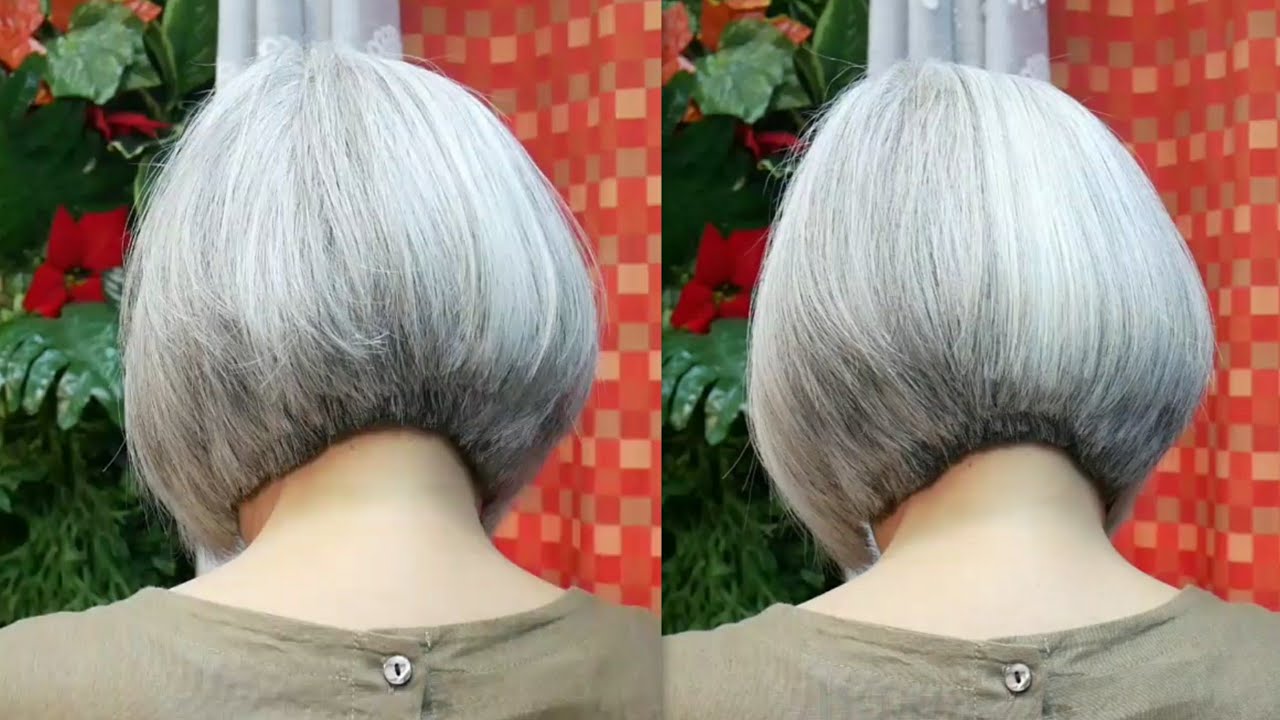 Bob haircut tutorial ตัดผมบ๊อบ ทุยทุยปลายงุ้ม