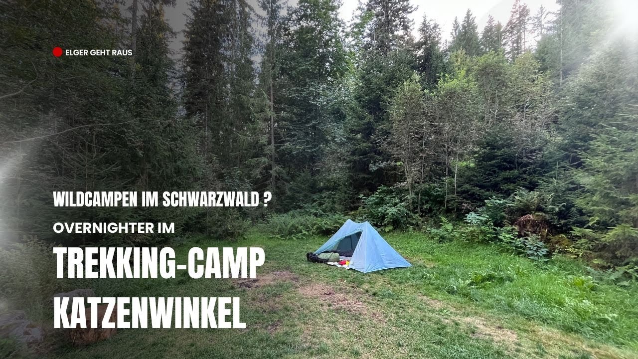 Wildcampen im Schwarzwald? Overnighter im Trekkingcamp Katzenwinkel