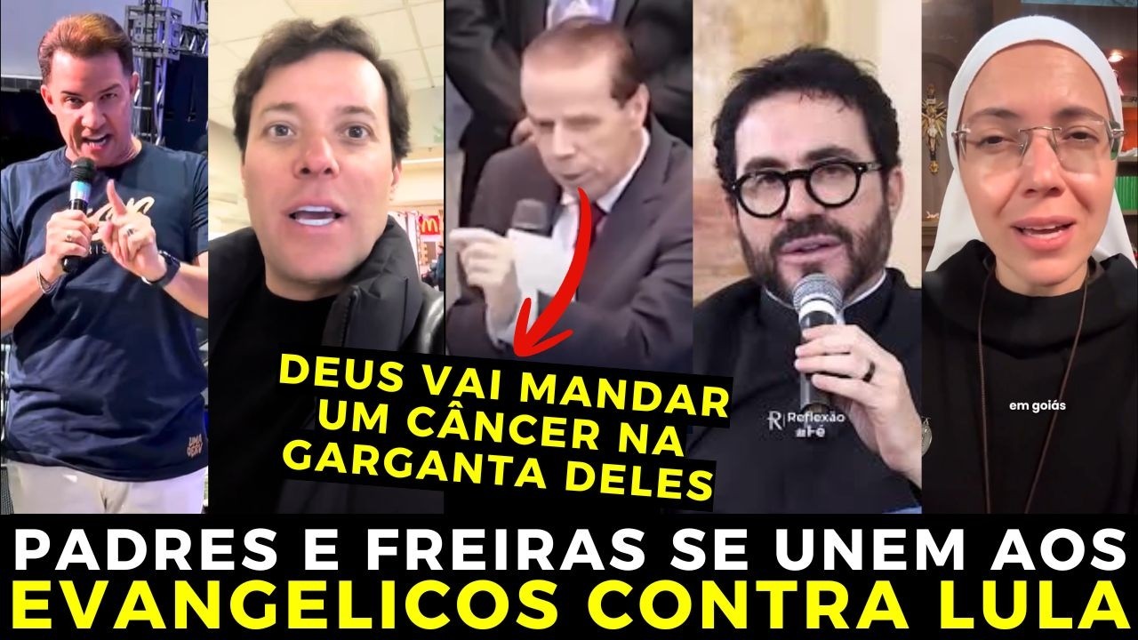 Padres, freiras e evangélicos se unem após polêmica com escola de samba de Lula