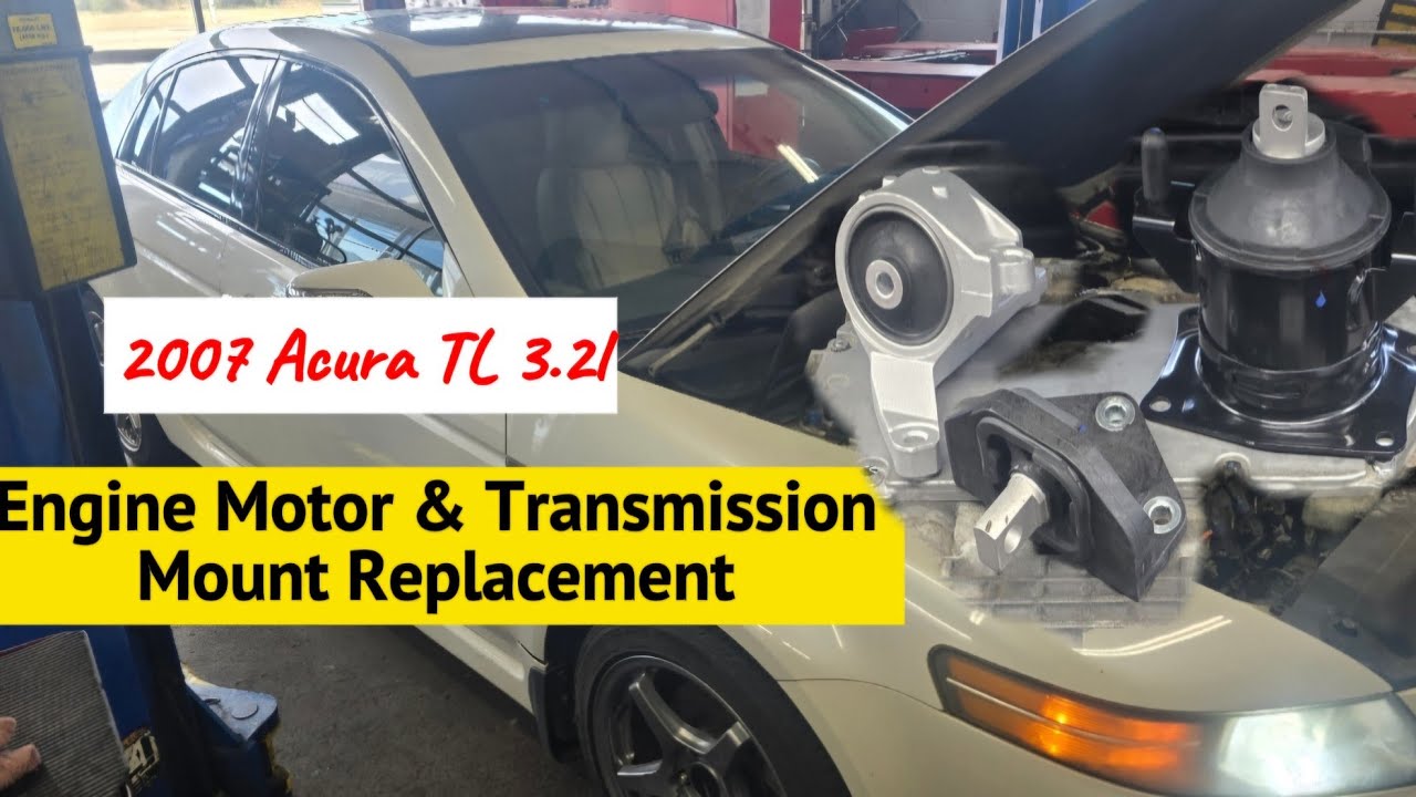 How to Replace Engine & Transmission Mounts on 2007-2008 Acura TL 3.2L (Automatic Transmission)