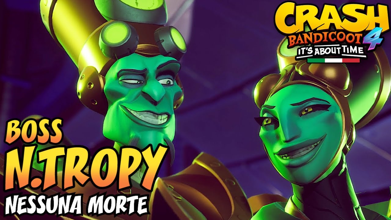 CRASH BANDICOOT 4 (ITA) - Parte 27: Un Buco nello Spazio - BOSS N.Tropy [100%]