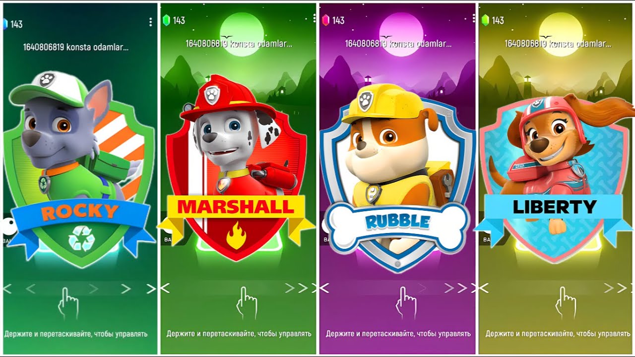 🎵 Paw Patrol Tiles Hop – Best Music Game Challenge 2025!