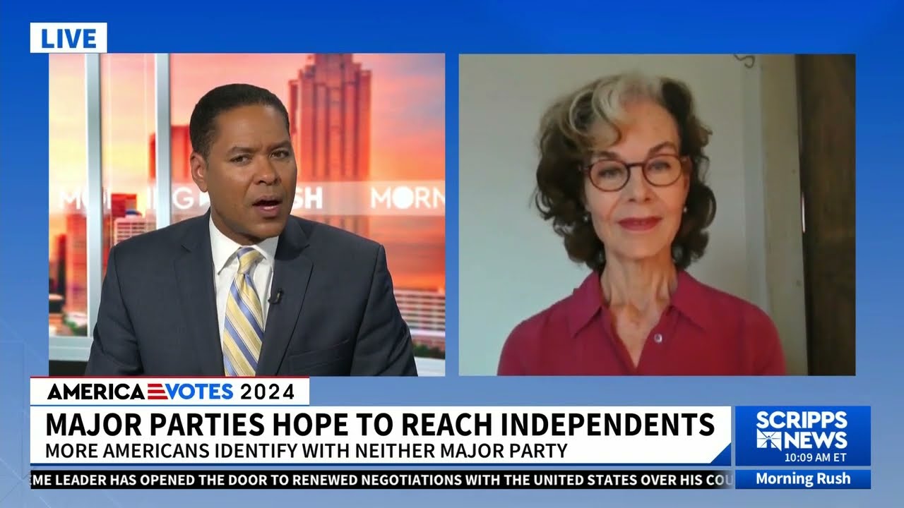 Morning Rush Independent Voters discussion with Jacqueline Salit  2024 08 27