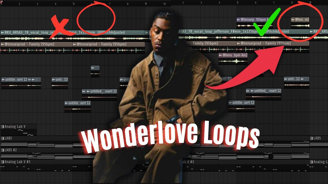 How I Make WONDERLOVE Loops for CHASE SHAKUR (Full Walkthrough)
