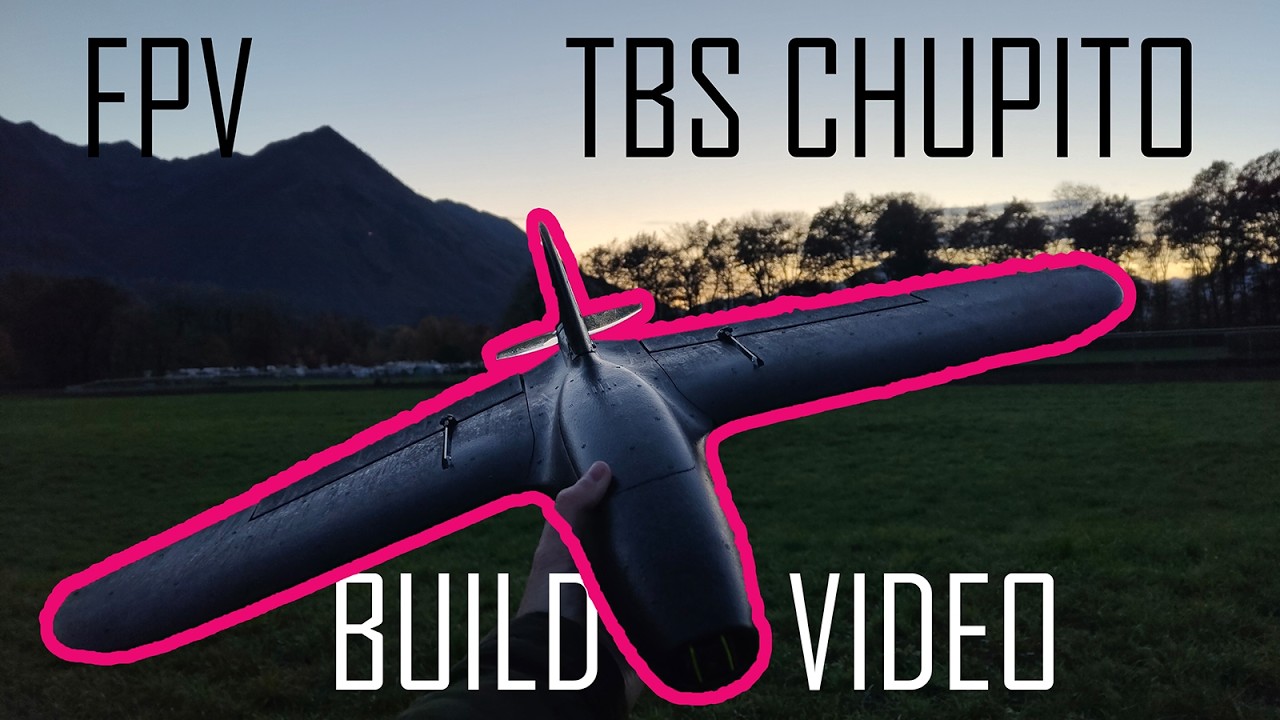 Крыло TBS Chupito FPV -ЧАСТЬ 1- Крылья