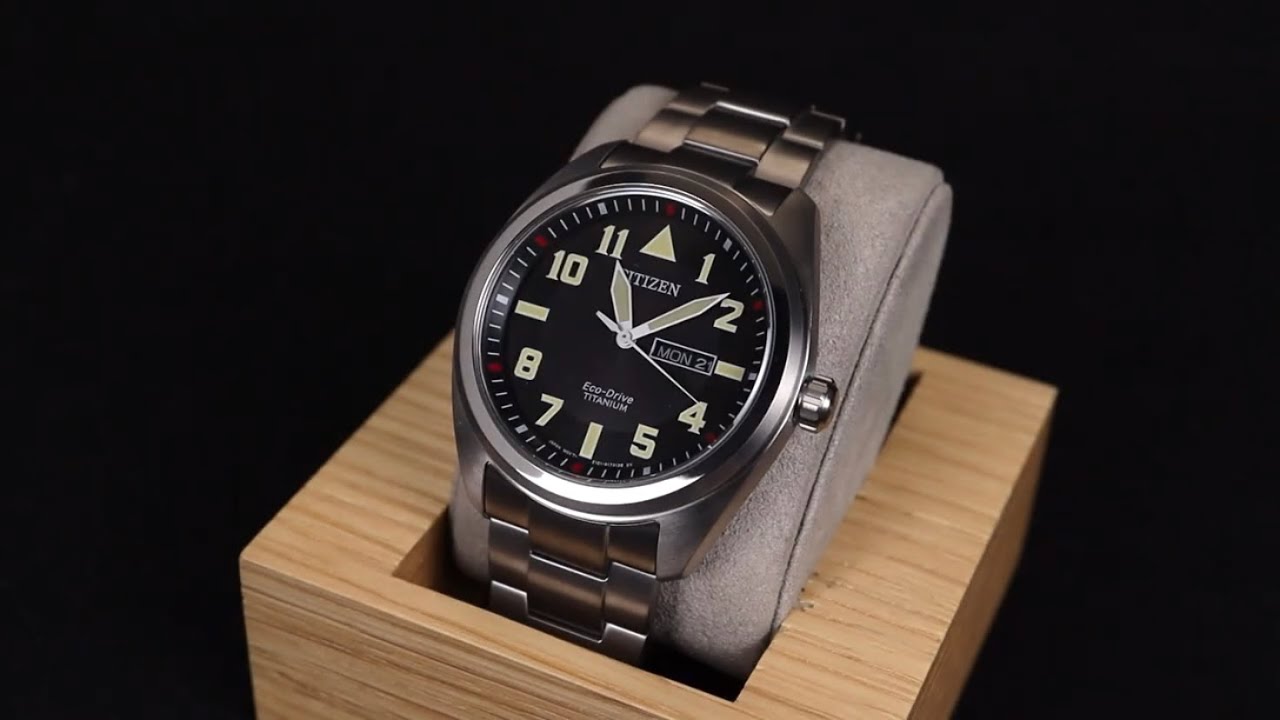 Citizen Garrison Titanium Field Watch!