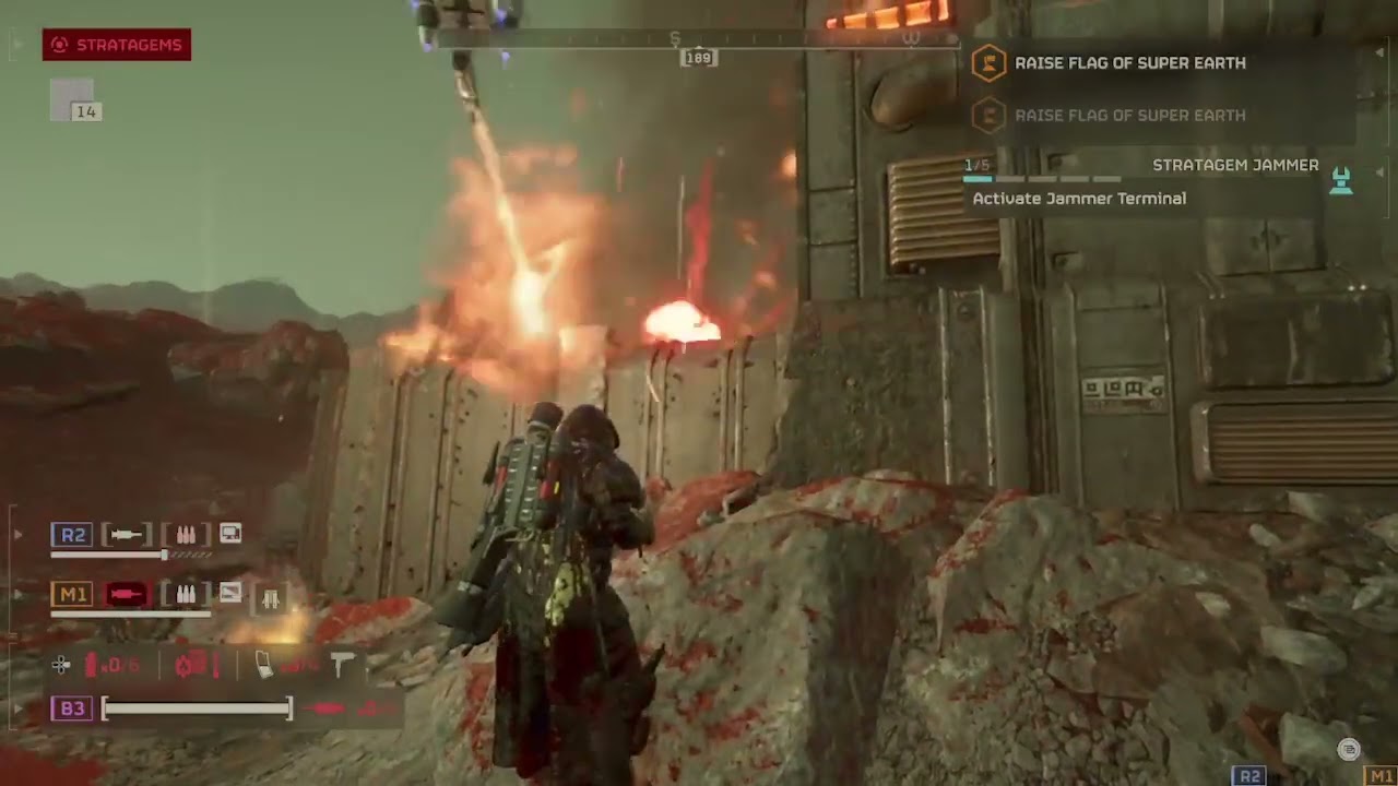 Helldivers 2|bot front|Liberating Yed prior