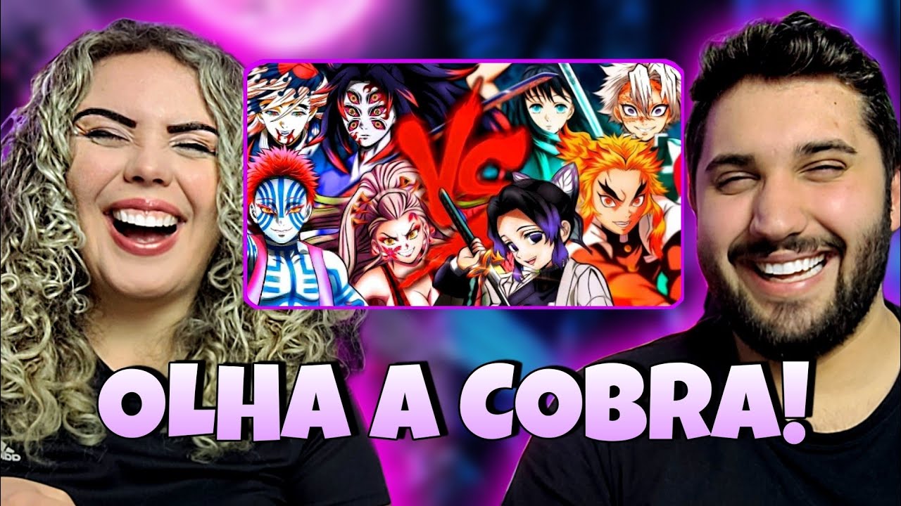 REACT- Luas Superiores VS. Hashiras | Combate de Rimas | Yondax