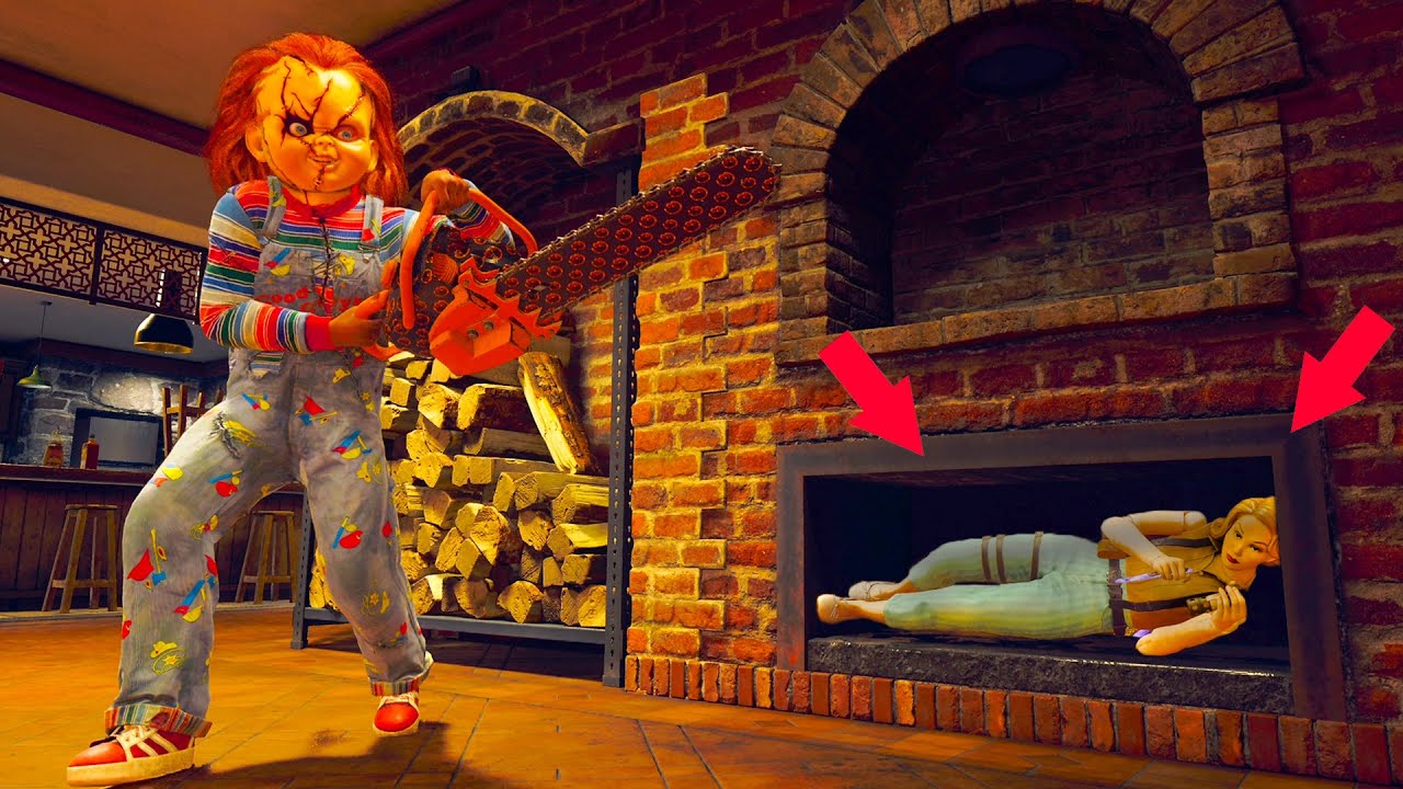 CHUCKY GOT A SAW AND PLAYERS WERE TERRIFIED IN HIDE AND SEEK!!!