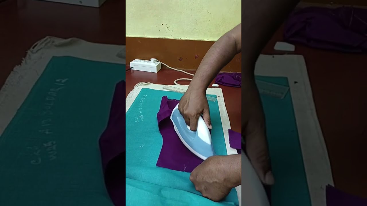  Boat neck blouseb cutting training 