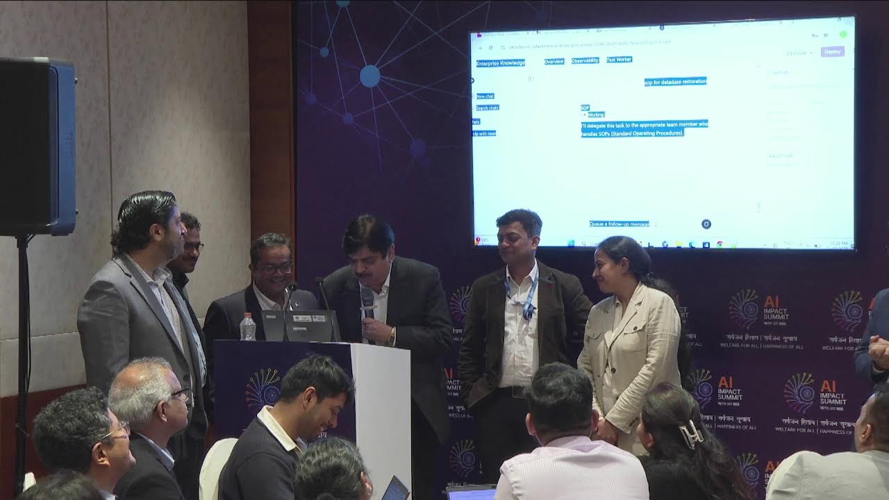 AI in Action: Building and Deploying Enterprise AI Workers| India AI Impact Summit 2026
