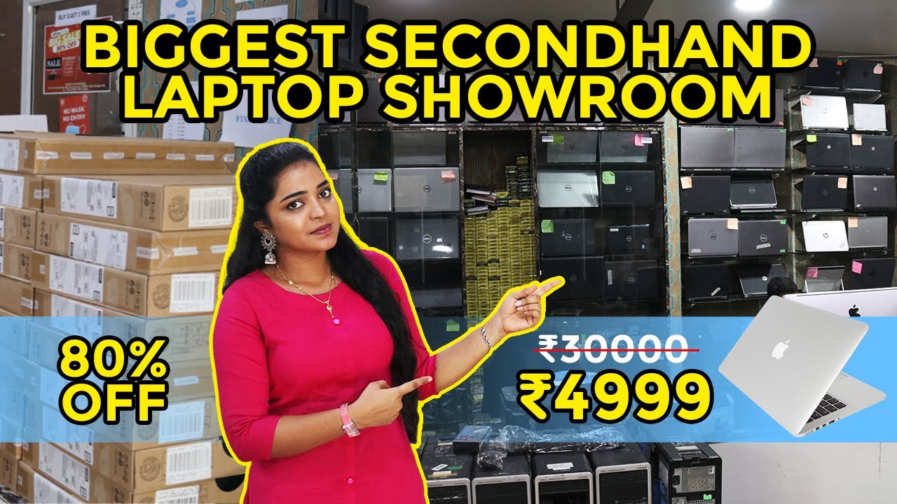 Biggest Secondhand Laptop Showroom @ Rs. 4999/-