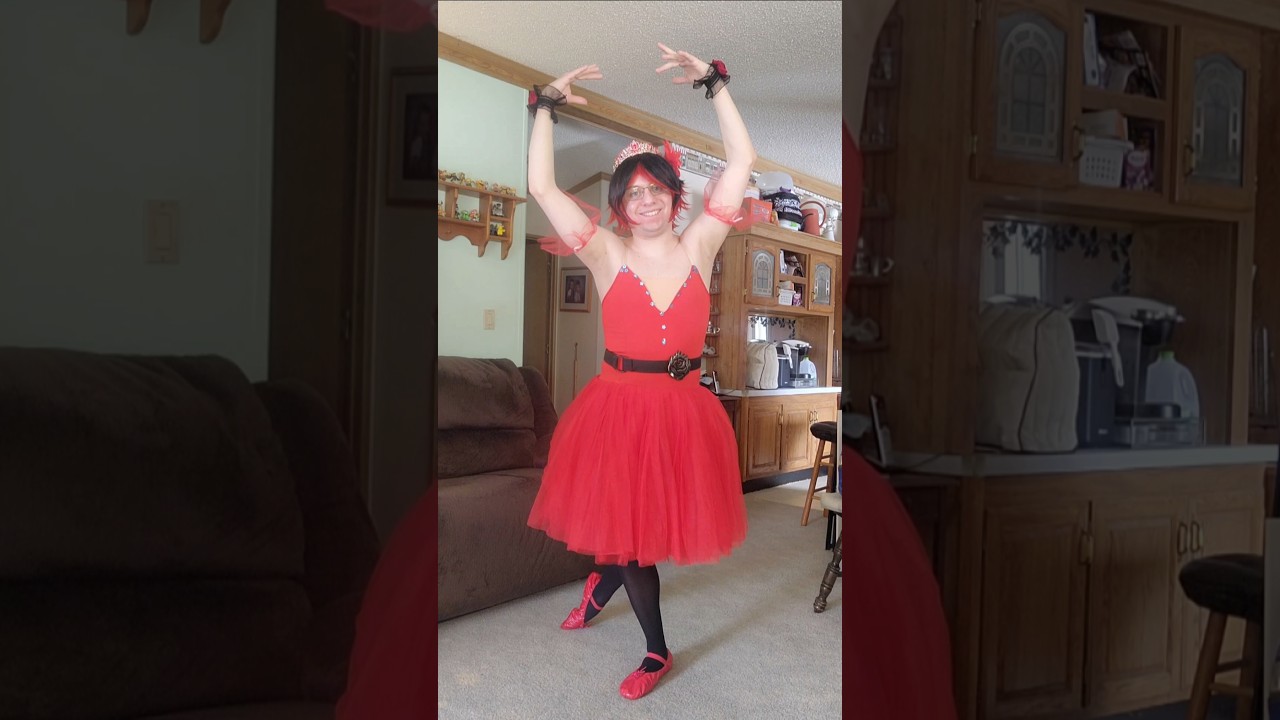 #rwby #rubyrosecosplay #ballet #ballerina #dance #cosplay #ackleyattack4427 #ackleyattacktv #shorts