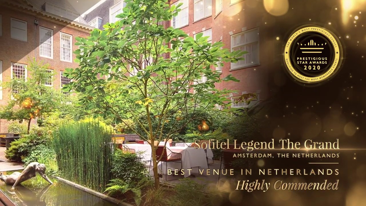 Best Venue in The Netherlands - Highly Commended, Sofitel Legend The Grand Amsterdam, PSA 2020