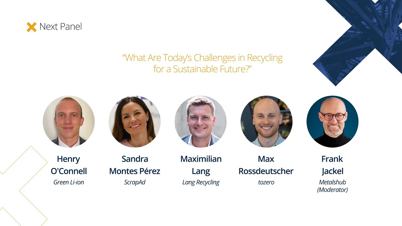 What Are Today’s Challenges in Recycling for a Sustainable Future? | Panel Discussion