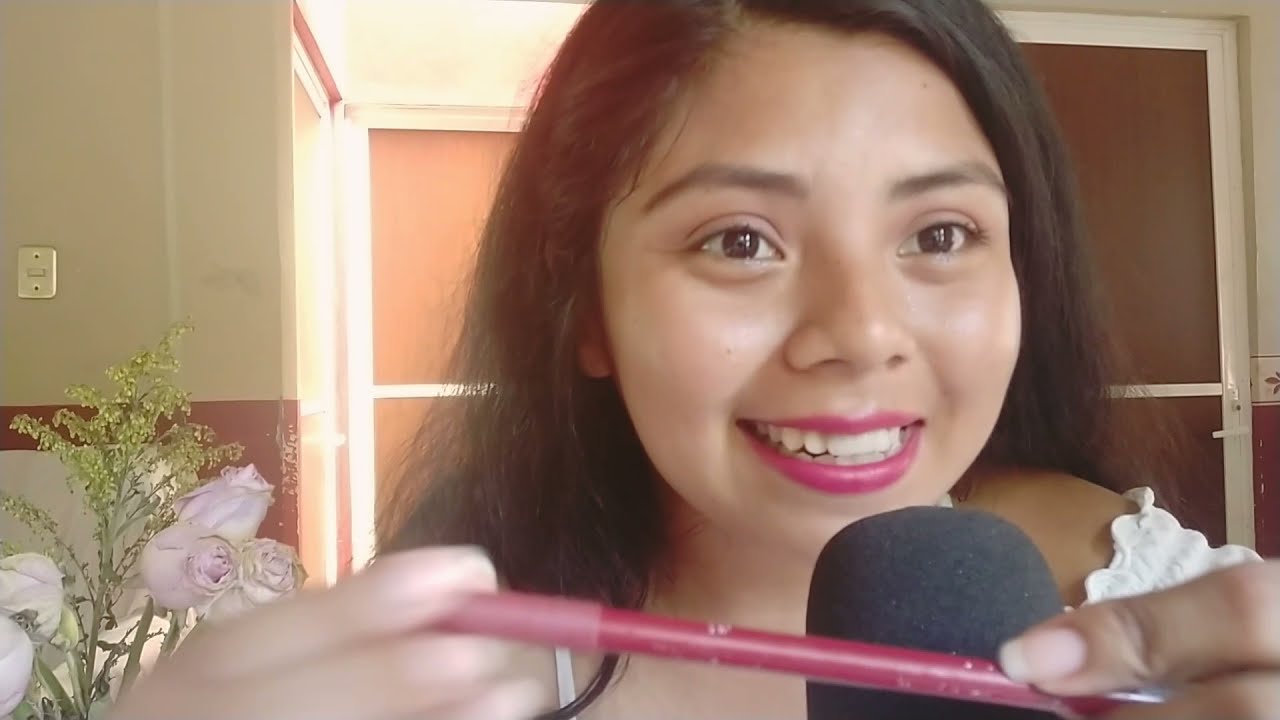 ASMR TE MAQUILLO PARA UNA FIESTA 🌹