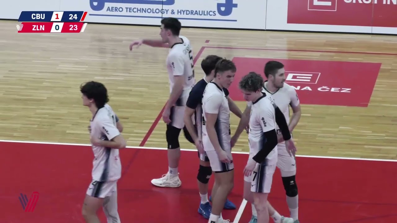 SESTŘIH | Odveta čtvrtfinále VK Jihostroj vs VSC Fatra Zlín