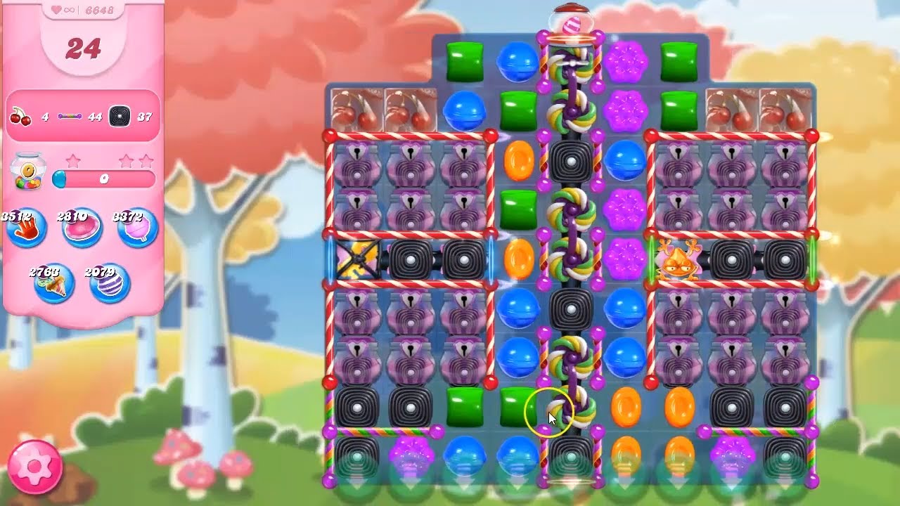 Candy Crush Saga LEVEL 6648 NO BOOSTERS
