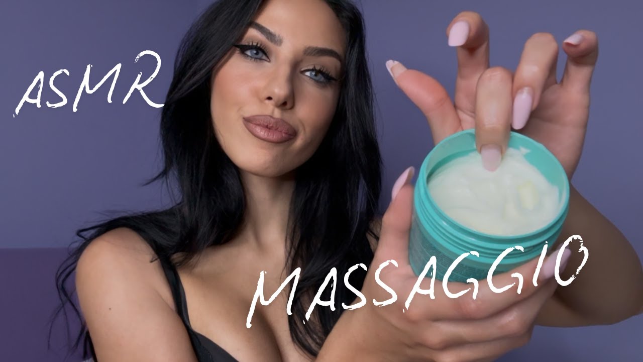 ASMR MASSAGGIO AGGRESSIVO CON CREMA