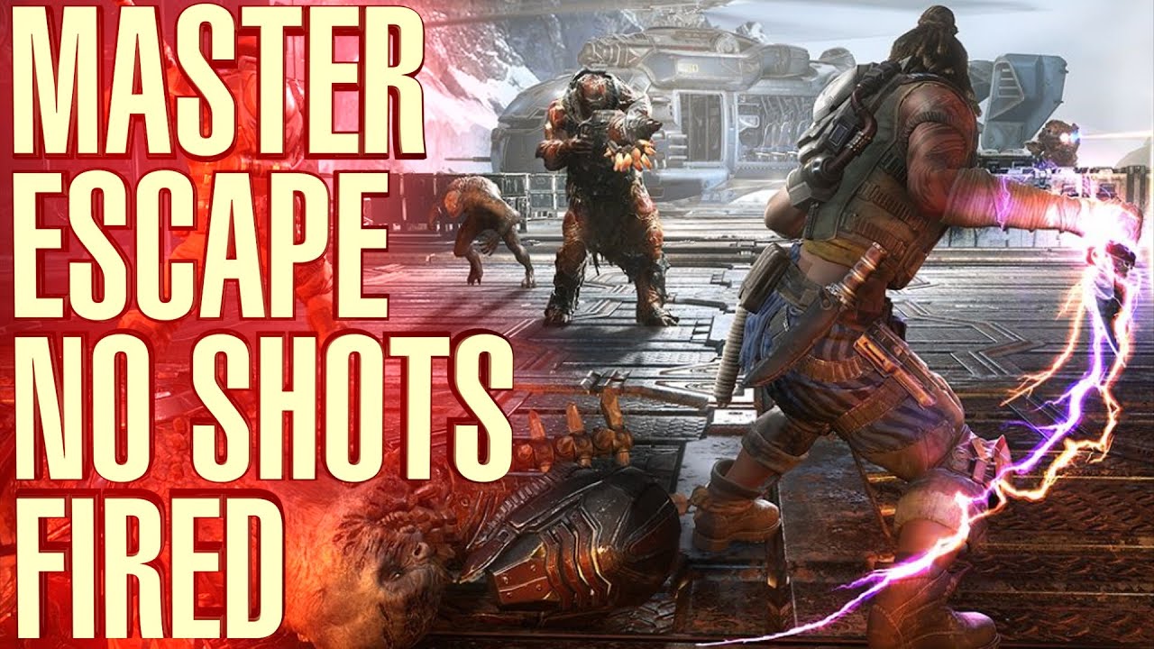 Gears 5 Master Escape No Shots Fired - Brought A Knife To A Gunfight Achievement Guide