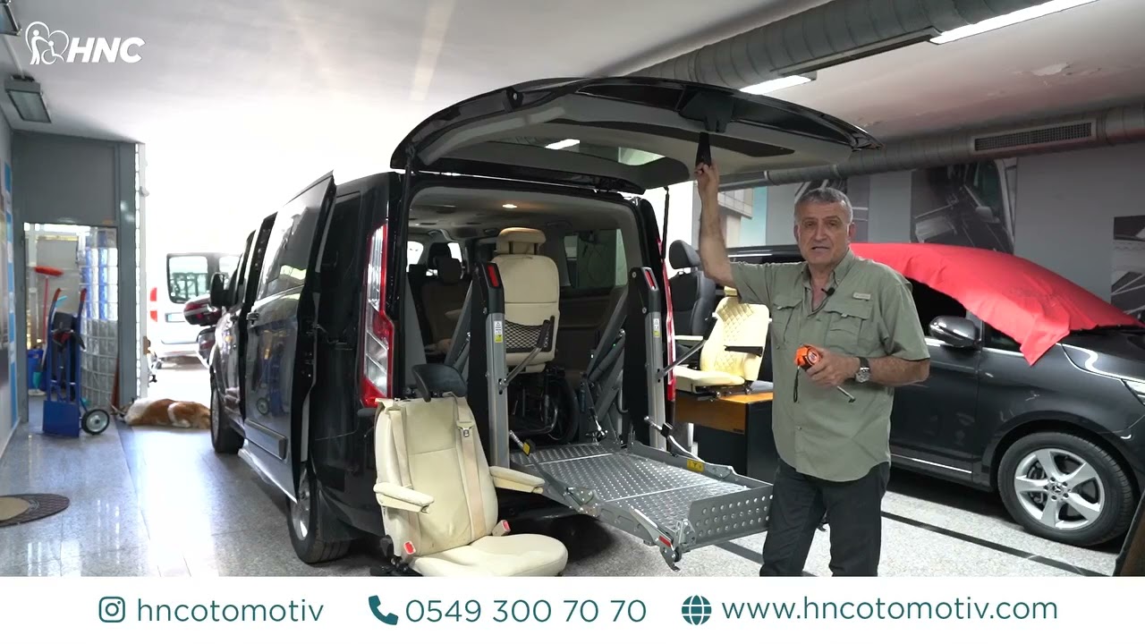 FORD TOURNEO ENGELLİ BİREYLER İÇİN LİFT SİSTEMİ / HNC ENGELLİ ÇÖZÜMLERİ