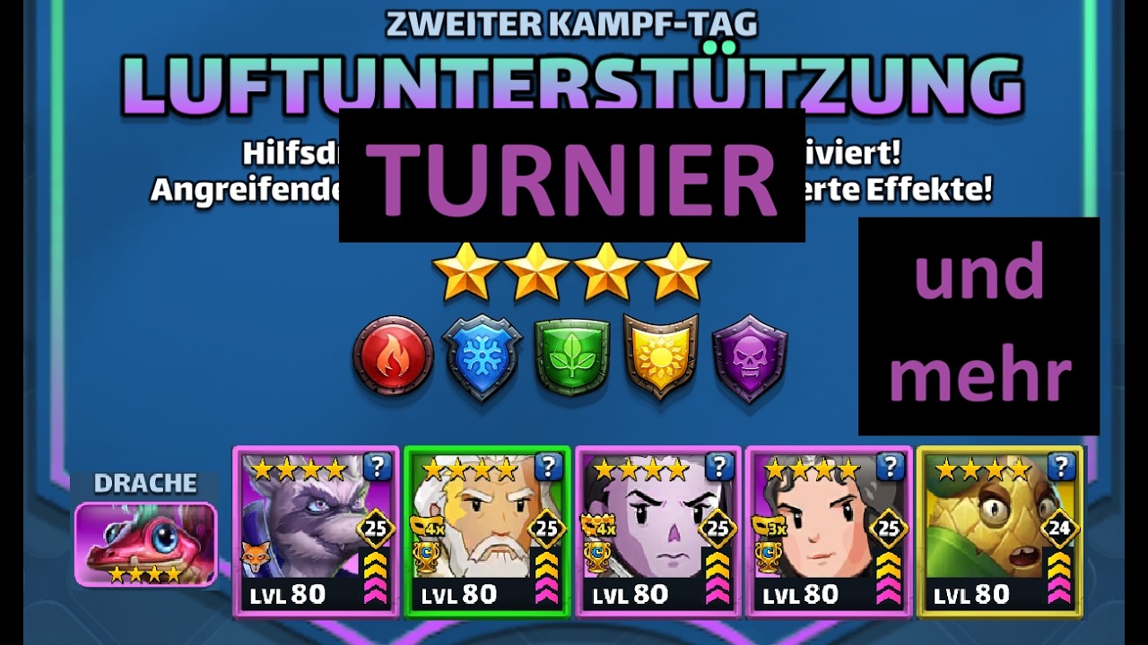 4*Turnier mit Luftunterstützung - Einer ging daneben!!! 😱