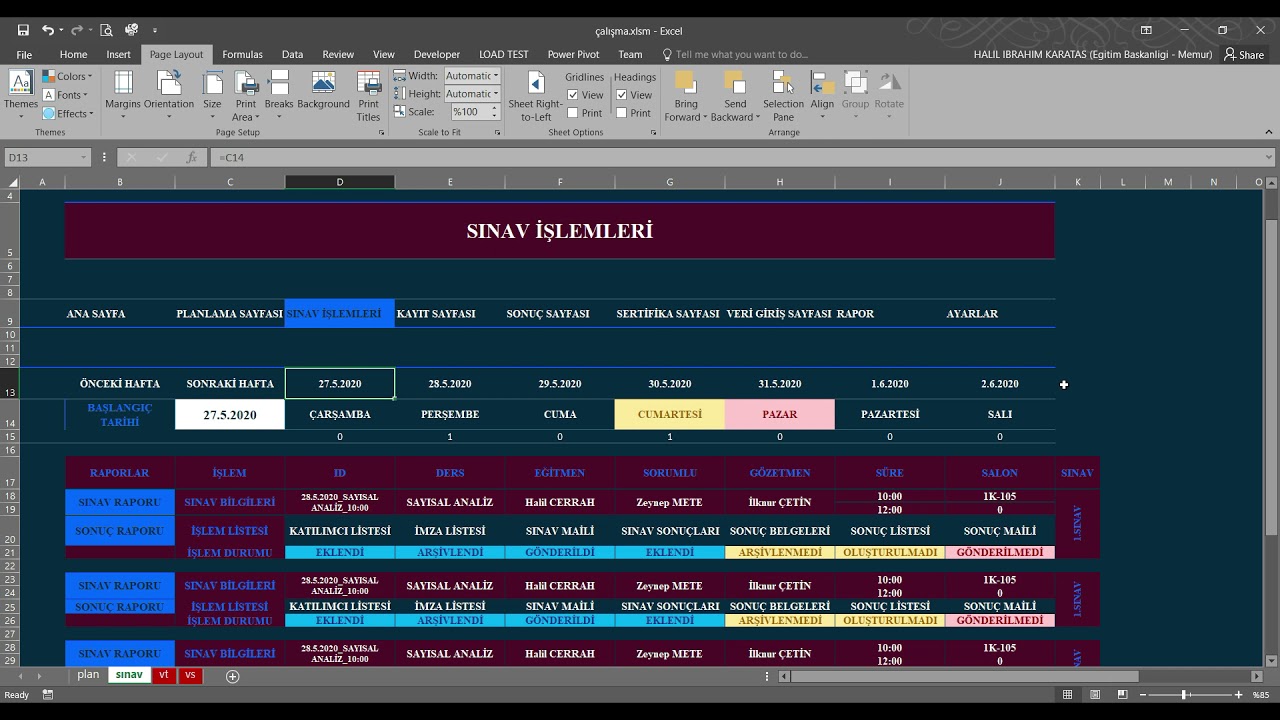 MS Excel | Excel VBA Macro | DERS 6 | Gizli Excel Sayfasından Veri Çekme