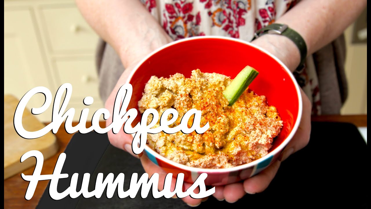 Raw Sprouted Chick Pea Hummus - Crumbs